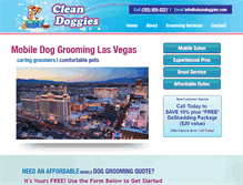 Tablet Screenshot of mobilegroominglasvegas.com
